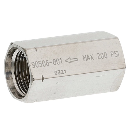 Henny Penny Valve, Check, Sae 12-3Psi 90506001